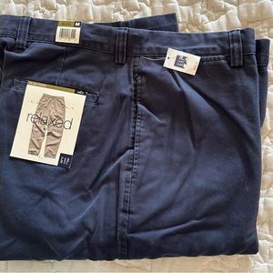 NWT navy Gap chinos.  Size 38x30